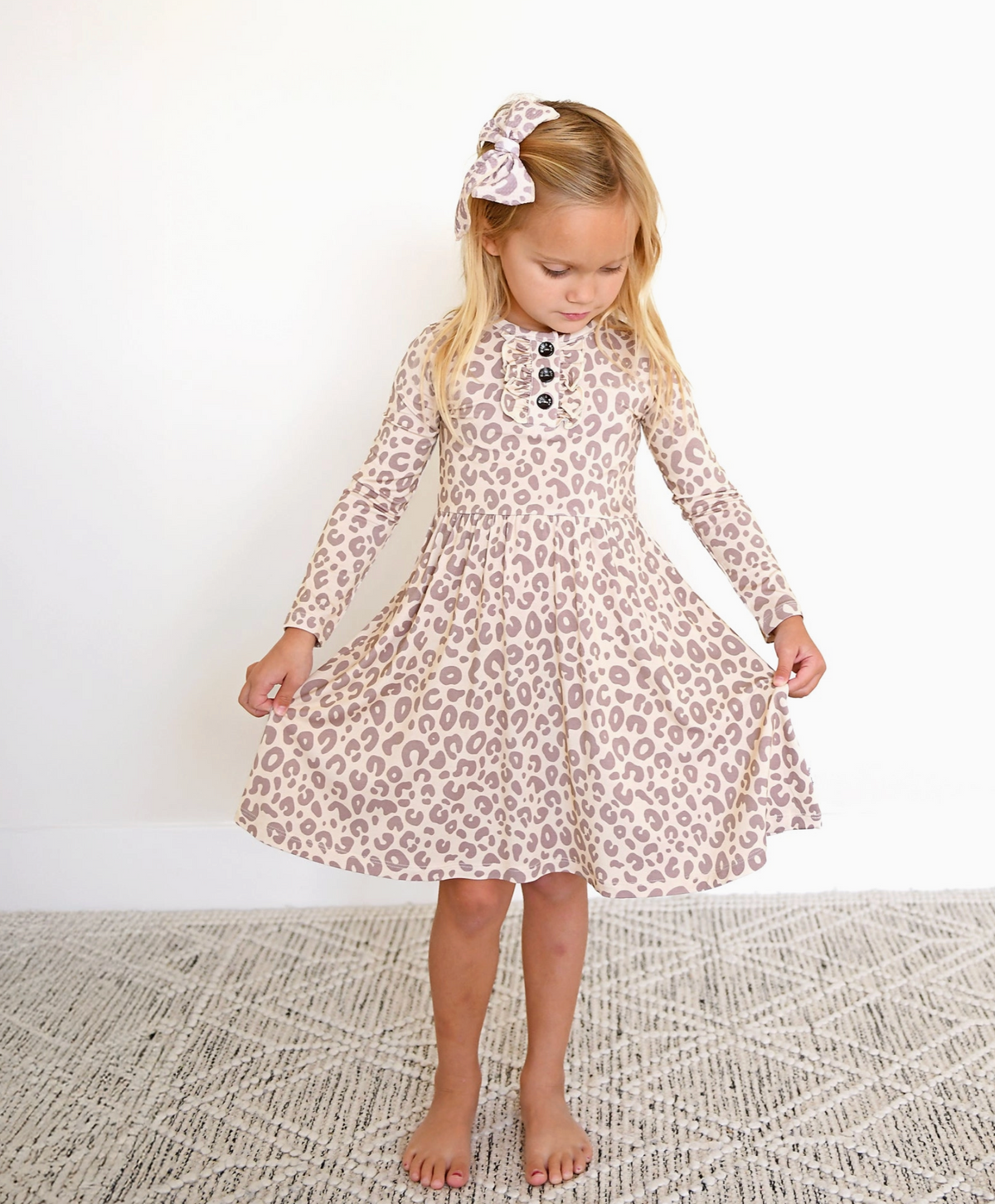 Leopard Twirl Dress